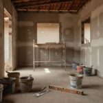 Materiais e ferramentas de pedreiro para reforma de casa no Brasil