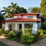 Casa residencial brasileira para guia sobre diferença entre escritura e registro de imóvel