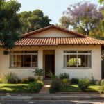 Casa simples brasileira simbolizando a compra do primeiro imóvel com FGTS