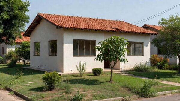 Casa residencial brasileira simbolizando o custo real de comprar imóvel em 2026