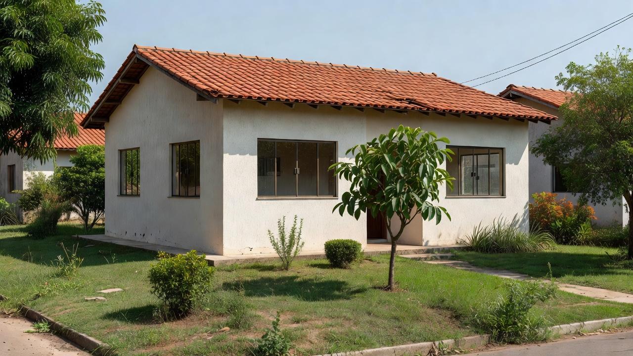 Casa residencial brasileira simbolizando o custo real de comprar imóvel em 2026