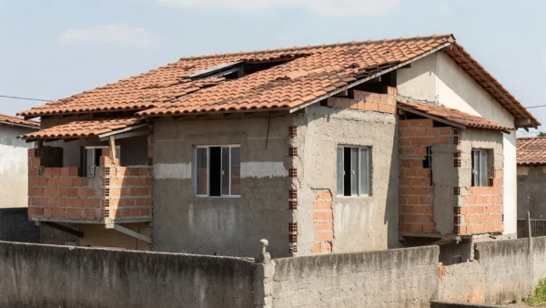 Casa brasileira com reformas irregulares na fachada, guia sobre comprar imóvel