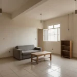 Benfeitorias em imóvel alugado com reformas visíveis em apartamento brasileiro