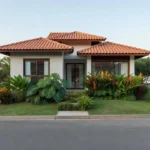 Casa residencial brasileira para consulta de matrícula e certidão de ônus reais do imóvel