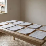 Comprovantes de reforma organizados para venda de imóvel no Brasil