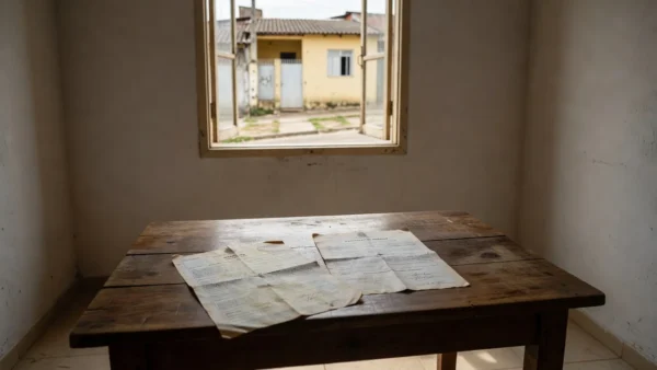 Documentos de matrícula de imóvel em casa brasileira