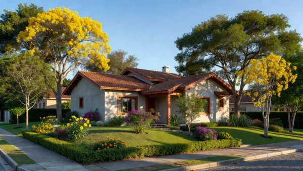 Casa residencial brasileira para compra ou aluguel sem dívidas de IPTU