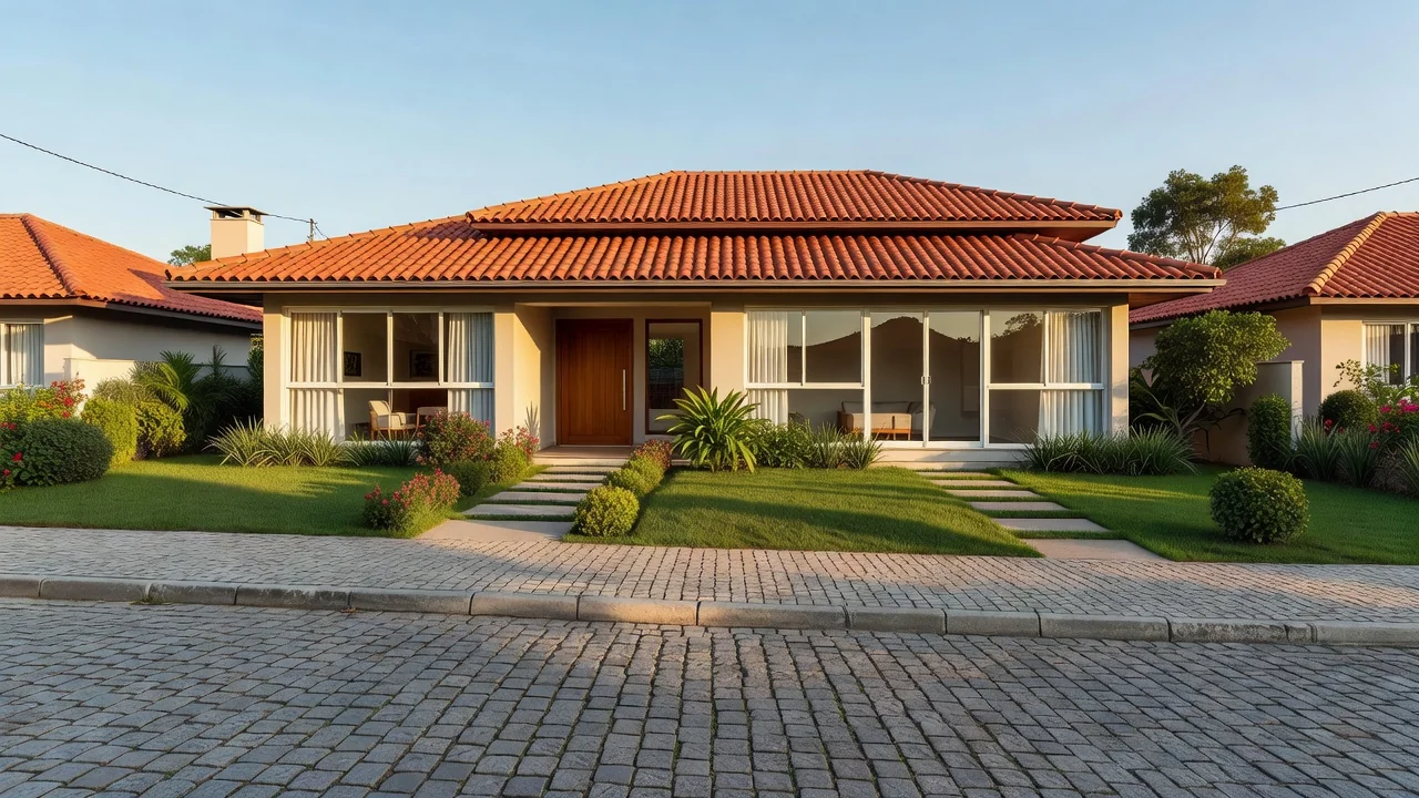Casa residencial brasileira simbolizando compra de imóvel e custos extras