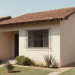 Casa usada em bairro residencial brasileiro para guia de verificação de histórico do vendedor