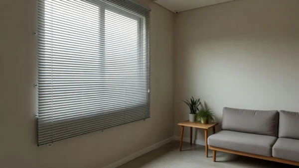 Persianas instaladas sem furar parede em janela de apartamento alugado