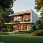 Casa moderna brasileira representando o imóvel ideal encontrado por match imobiliário
